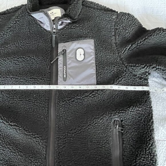 Coach black men's jacket - Picture 7 of 12